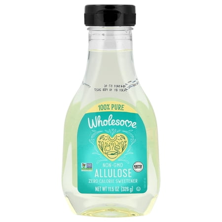 Wholesome Sweeteners Allulose  Zero Calorie Liquid Sweetener  11.5 oz (326 g)