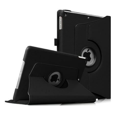 iPad mini 3 / iPad mini 2 / iPad mini Rotating Case - Fintie Multi-Angle Stand Smart Cover with Auto Sleep/Wake, Black
