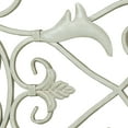 thumbnail image 5 of Merano II Traditional Ivory Openwork Scrolling Decorative Metal Wall Grille Sculpture, 5 of 5