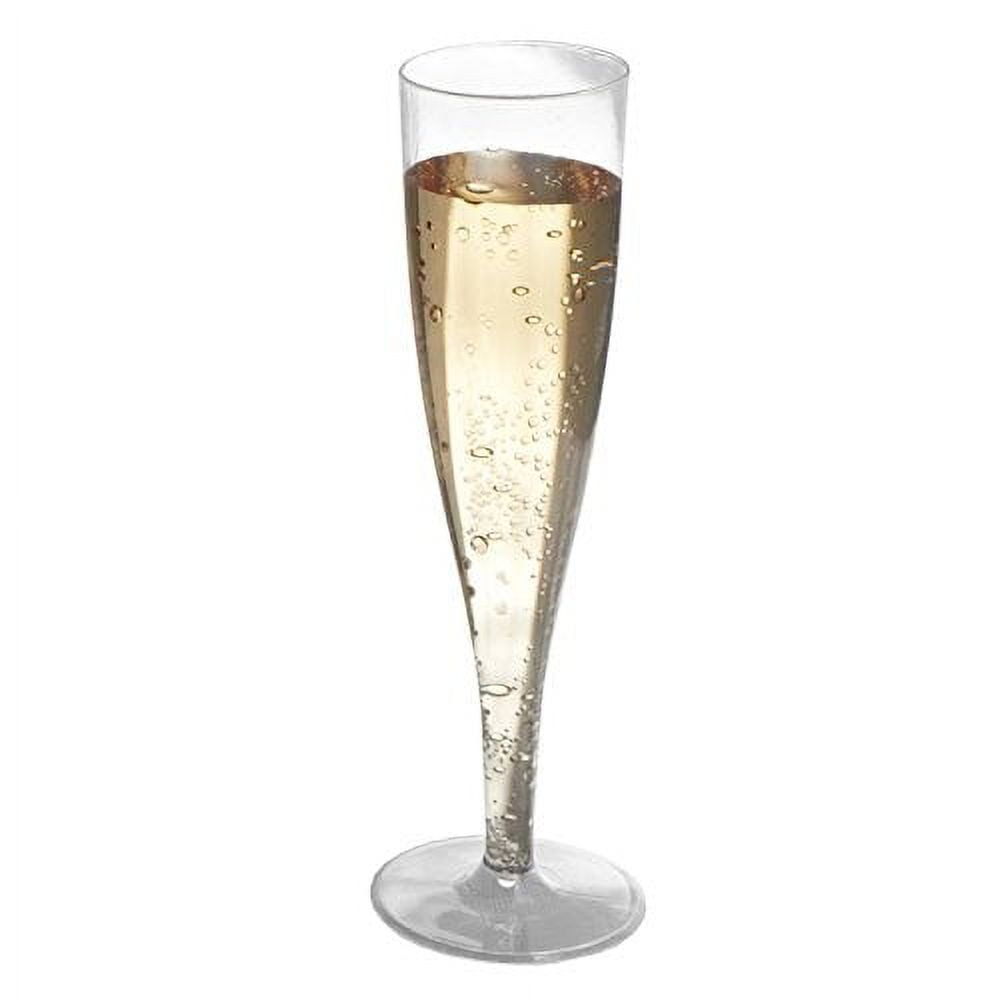 Champ Flutes Box Set Clear 25Pc - Party Supplies - 25 Pieces