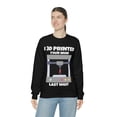 thumbnail image 6 of I 3d printed your mom last night, 3D Printer hobbies maker - Unisex Heavy Blend Crewneck Sweatshirt, 6 of 9