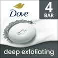 thumbnail image 3 of Dove Beauty Bar Soap for Women Deep Exfoliating Charcoal Powder & Glycerin All Skin, 3.75 oz 4 Bars, 3 of 8