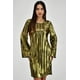 thumbnail image 1 of Vestido plisado de fiesta Roman Fashion /Juvenil, 1200 (Dorado) dorado CH Roman Fashion V-ST-1200-DORADO, 1 of 6