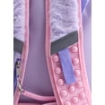 thumbnail image 5 of Wonder Nation Kids' Unisex 17" Sensory and Adaptive Backpack and Lunch Box Set, Soft Lilac Colorblock, 5 of 6
