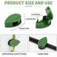 thumbnail image 2 of Set of 70 wall clips for climbing plants - For garden, home, office, 2 of 5
