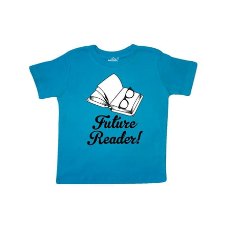 

Inktastic Future Reader Book Gift Gift Toddler Boy or Toddler Girl T-Shirt