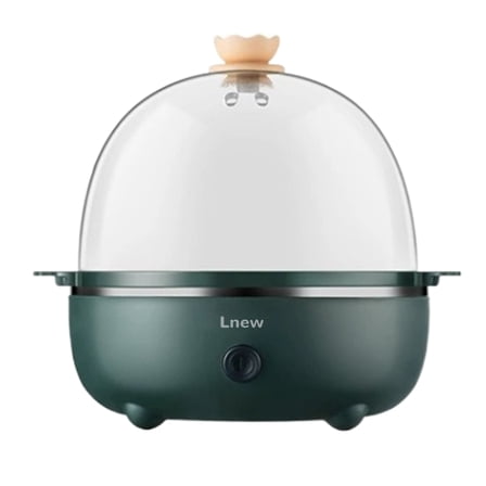 Lnew Electric egg boilers for household purposes, 7 Egg Capacity Electric Egg Cooker for Hard Boiled Eggs