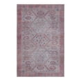 thumbnail image 3 of Unique Loom Sisu Collection Area Rug - Punjab (5' 3" x 8' Rectangle Rust red and Beige/Black), 3 of 7