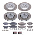 thumbnail image 2 of PowerStop Front and Rear Semi-Coated Rotor and Low-Dust Ceramic Brake Pad Kit SC4039, 2 of 3