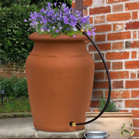 - Forest City Models and Patterns Urn Style 50 Gallon Rain Barrel
