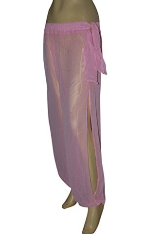 Aladdin ALADDIN Largo Raso Harem Ventre Costume Yoga Halloween Alto Split Harem S18-2 