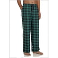 thumbnail image 1 of Mens Pajama Pants With Pockets, Mens Soft Flannel Plaid Pajama Sleep Pants, 1 of 5