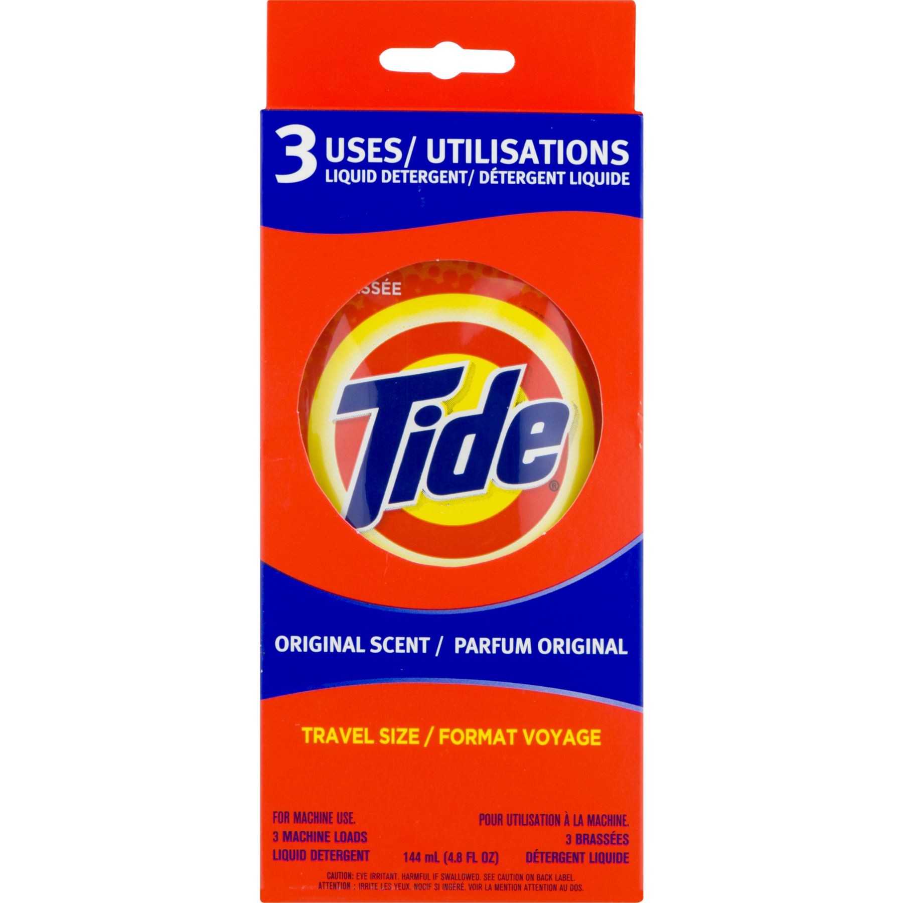 Tide Liquid Detergent Travel Size - 3 CT4.8 FL OZ - Walmart.com