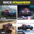 thumbnail image 4 of Hosim 1:14 RC Car With Light,Jumping Remote Control  Car RC Monster Truck, 40+ KPH High Speed Hobby Electric Off-Road Toys Gift for Adult Kids, 4 of 8