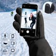 thumbnail image 5 of Guantes de esquí calentados para hombres y mujeres, guantes de invierno con pilas, pantalla táctil impermeable calentadores de manos para motocicleta, patinaje, senderismo, pesca, camping, caza, manos frías ER, 5 of 5