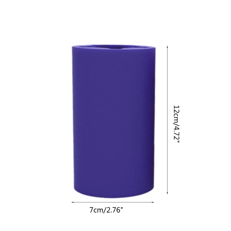 3D Rose Cylindrical Candle Silicone Mold Gypsum Chocolate Handmade Making Mould