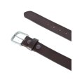thumbnail image 3 of CTM®  Leather 1 3/8 Inch Removable Buckle Bridle Belt (Men's), 3 of 4