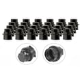 thumbnail image 2 of Black Lug Nut Caps Compatible/Replacement fits Chevy/GM 9593028 9593228- 20 Pack, 2 of 10