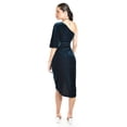 thumbnail image 3 of Vestido de terciopelo de un hombro Roman Fashion /Juvenil, 42723 (Verde botella) verde oscuro CH, 3 of 5