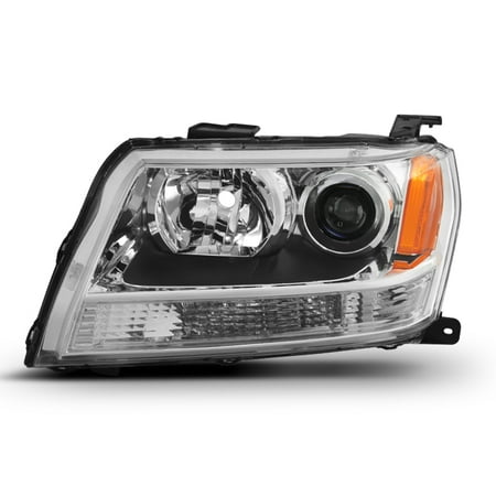 Grand Am Projector Headlights - Fit 2006-2008 Suzuki Grand Vitara Driver Side Projector Headlight Replacement