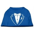 thumbnail image 1 of Tuxedo Screen Print Shirt Blue Xl (16), 1 of 1