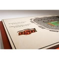 thumbnail image 4 of Oklahoma State Cowboys 17'' x 13'' 5-Layer StadiumViews 3D Wall Art, 4 of 5