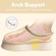 thumbnail image 2 of Minibotas metricfalcon con plataforma para mujer, color beige, 2 of 6