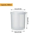 thumbnail image 2 of Pickle Jar With Strainer Insert  Deli Food Storage Container  Pickle Holder Keeper Lifter  Bucket Of Pickles Large Flip Jar With Leak Proof And Lock It Lid, 2 of 4