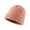 Pink, variant on ZSQDM Unisex Fashion Casual Ripped Woolen Hat Solid Warm Outdoor Knitted Hat beanie for Women Summer Hats for Women Baseball Caps Radiator Cap