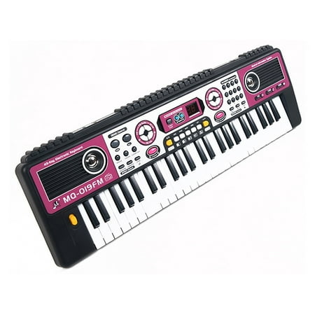 MQ-019FM 49 Key Childs Toy Electronic Keyboard - Music (Best 49 Key Synthesizer)