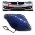 thumbnail image 2 of Trimla Front Tow Cover for 16-18 BMW 3 Series F30LCI Sedan F31LCI Wagon Fit 320i 325d 328i 330d 330e 330i 340i 2016 2017 2018 Bumper Hook Eye Towing Cap 51117396837, 2 of 5