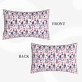 thumbnail image 4 of Fotbe 4th Of July Pillow Cases - Envelope Closure - Luxury, Extra Soft, Cooling Pillow Covers - Wrinkle, Fade, Stain Resistant-14"x20", 4 of 8