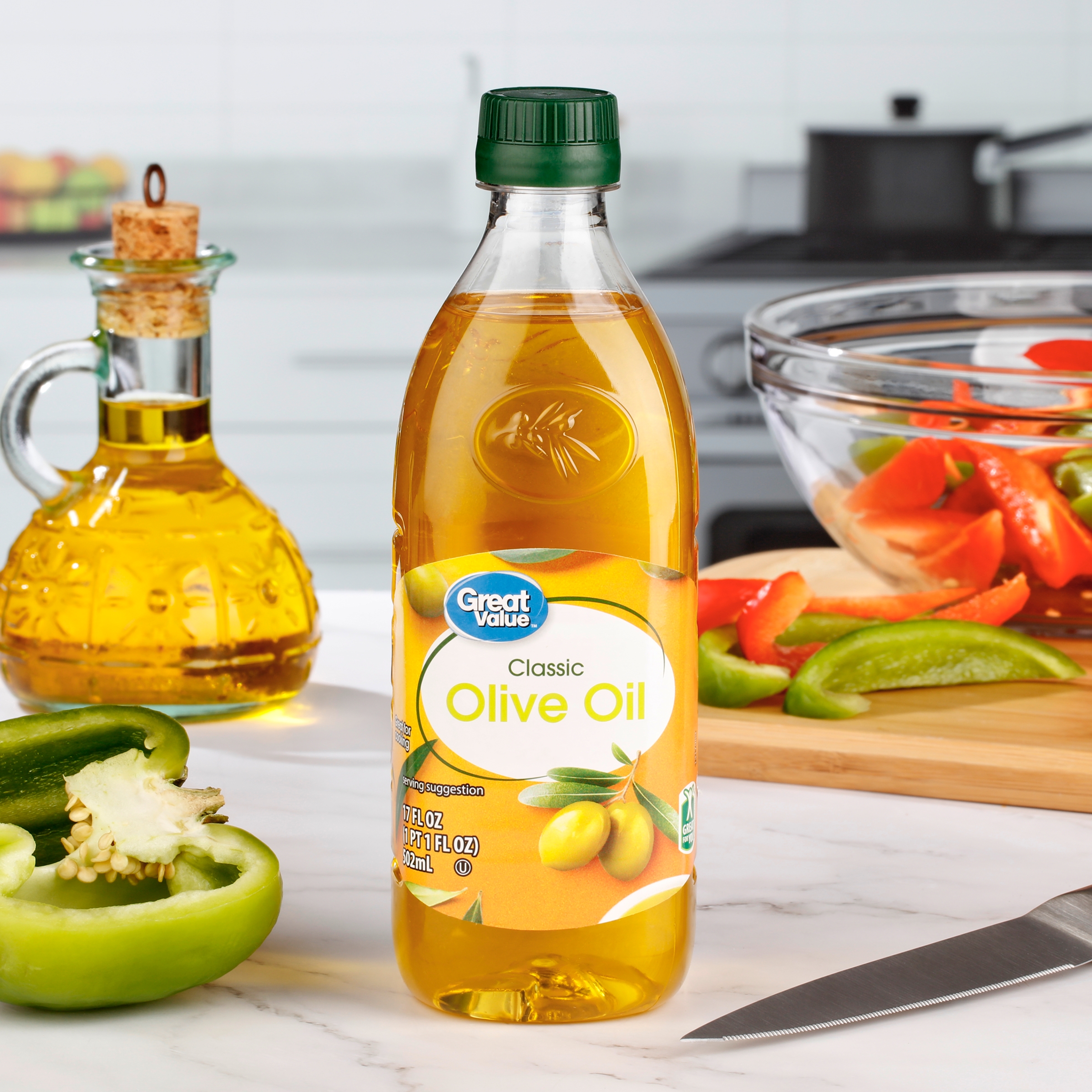 Great Value Classic Olive Oil, 17 fl oz - image 2 of 7