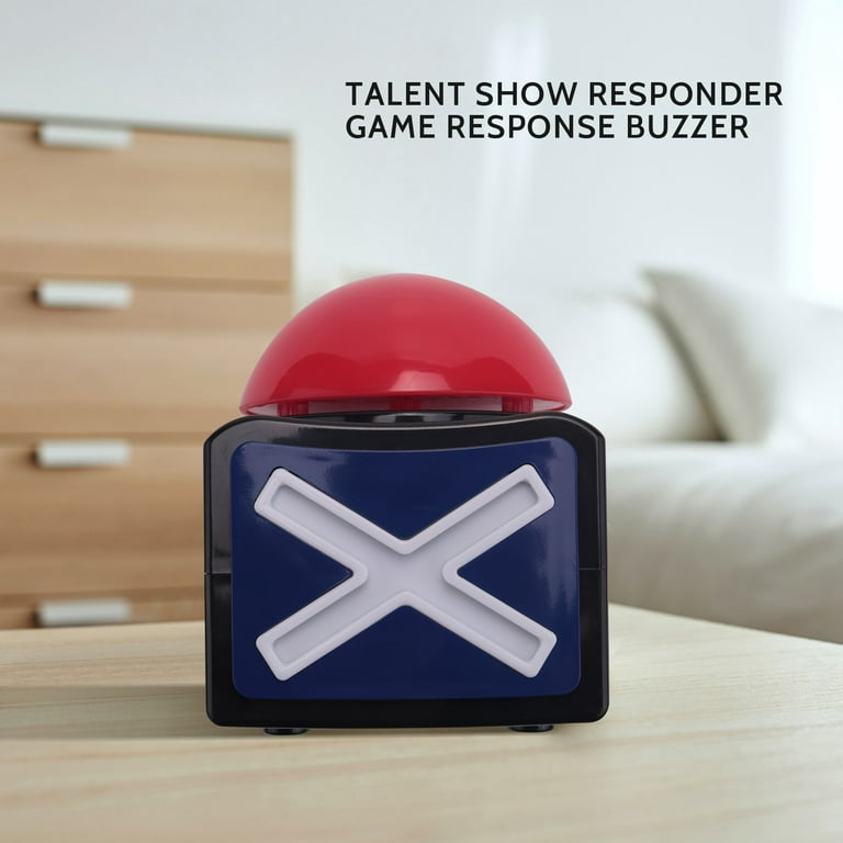 4pcs Game Buzzer,game Buzzer Alarm Sound Play Button With Light Trivia Quiz  Got Talent Buzzer Game Zsk