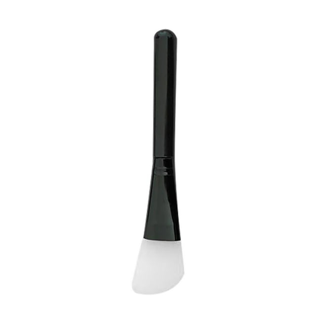 Cepillo aplicador de mascarillas faciales de silicona sin pelo para mezclar barro