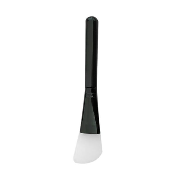 Cepillo aplicador de mascarillas faciales de silicona sin pelo para mezclar barro