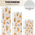 thumbnail image 4 of Cartoon Corgi Kitchen Rugs Sets Of 3,Kitchen Runner Rugs Non Skid Washable,Decorative Kitchen Floor Mats for Kitchen,Sink,Laundry,17"x30"+ 17"x47" + 17"x59", 4 of 6
