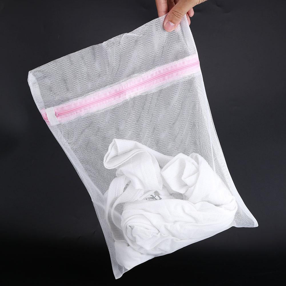 BAGAIL Set of 6 Mesh Laundry Bags with Zip Lock-3 Large & 3 Medium for Laundry,Blouse, Hosiery, Stocking, Underwear, Bra and Lingerie, Travel
