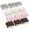 Beige Macaron Pink Coffee Cow Print-12, variant on Blue Beige Sage Green 12 Pack Disposable Plastic Rectangle Party Tablecloth
