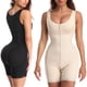 thumbnail image 5 of Fajas para mujer Control de barriga Levantador de glúteos Tallas grandes Cremallera de encaje Eccomum Beige/4XL, 5 of 7