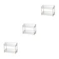 thumbnail image 4 of Maytalsory Bathroom And Sink Storage Cabinet Kitchen Kitchen Shelf Transparent Color Say Goodbye Cluttered Functional Solution Transparent color 2 3Set, 4 of 6