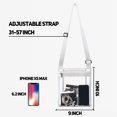 thumbnail image 2 of Clear Bag Stadium Approved - TPU Clear Purse Clear Crossbody Bag for Women Clear Bags for Concert, 2 of 6