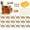 20 pack, variant on 60 Pack 1.5oz Glass Honey Jars with Dipper - Gold Lids, Bee Pendants, Jutes, Thank You Cards, Gift Bags and Stickers- Perfect for Baby Shower Favors and Wedding Favors