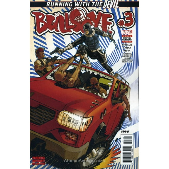 Bullseye (Marvel) #3 VF ; Marvel Comic Book