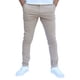 thumbnail image 1 of Pantalón skinny de gabardina stretch John Silver  Skinny de gabardina color arena, 1 of 2