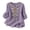 Purple, variant on longantii Embroidered Cotton Linen Tops for Women 3/4 Sleeve Summer Boho Peasant Gauze Dressy Blouses Beach Vacation Tunics Sky Blue XXL