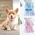 thumbnail image 3 of Pet Tulle Dress - Round Neck - Mesh Stitching - Lace Cuffs - Polka Dot Printing - Pet Cat Dog Princess Dress - Daily Wear, 3 of 8