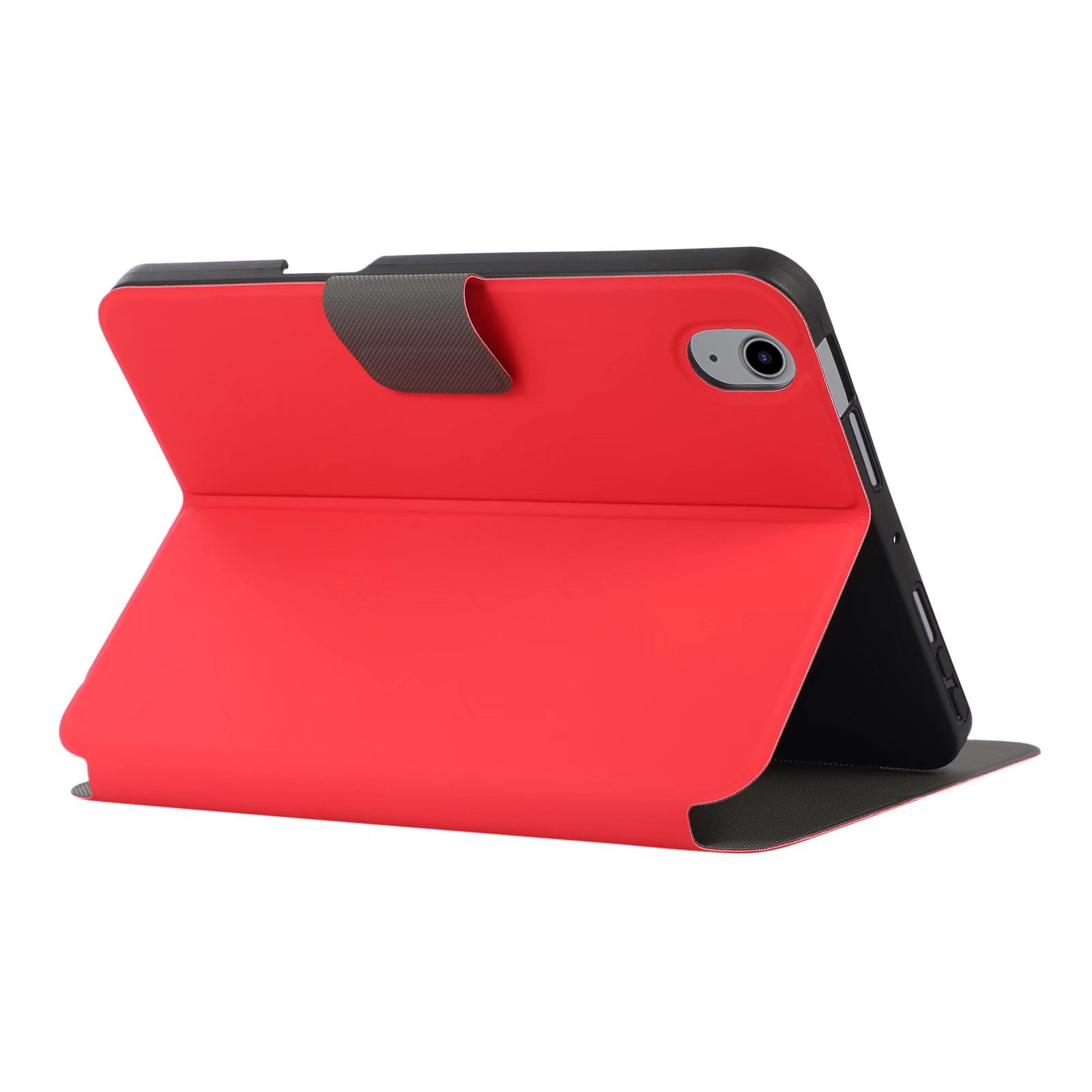 TECH CIRCLE Case for iPad 10th Generation 2022, iPad 10 Case with Pencil Holder,Premium Shock Proof Stand Folio Soft TPU Back Auto Sleep/Wake Case for New Apple iPad 10.9 inch 2022, Red