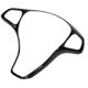 thumbnail image 2 of Embellecedor de marco de botón de volante de estilo de fibra de carbono para Mercedes Benz Vito W447 2014-2017, 2 of 12