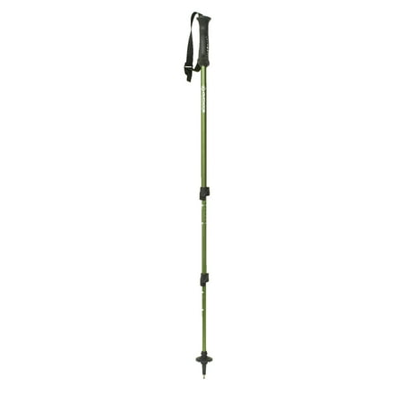 Outdoor Products Single Camlock Trekking Pole, Classic Green, 24.2 in, Aluminum, New